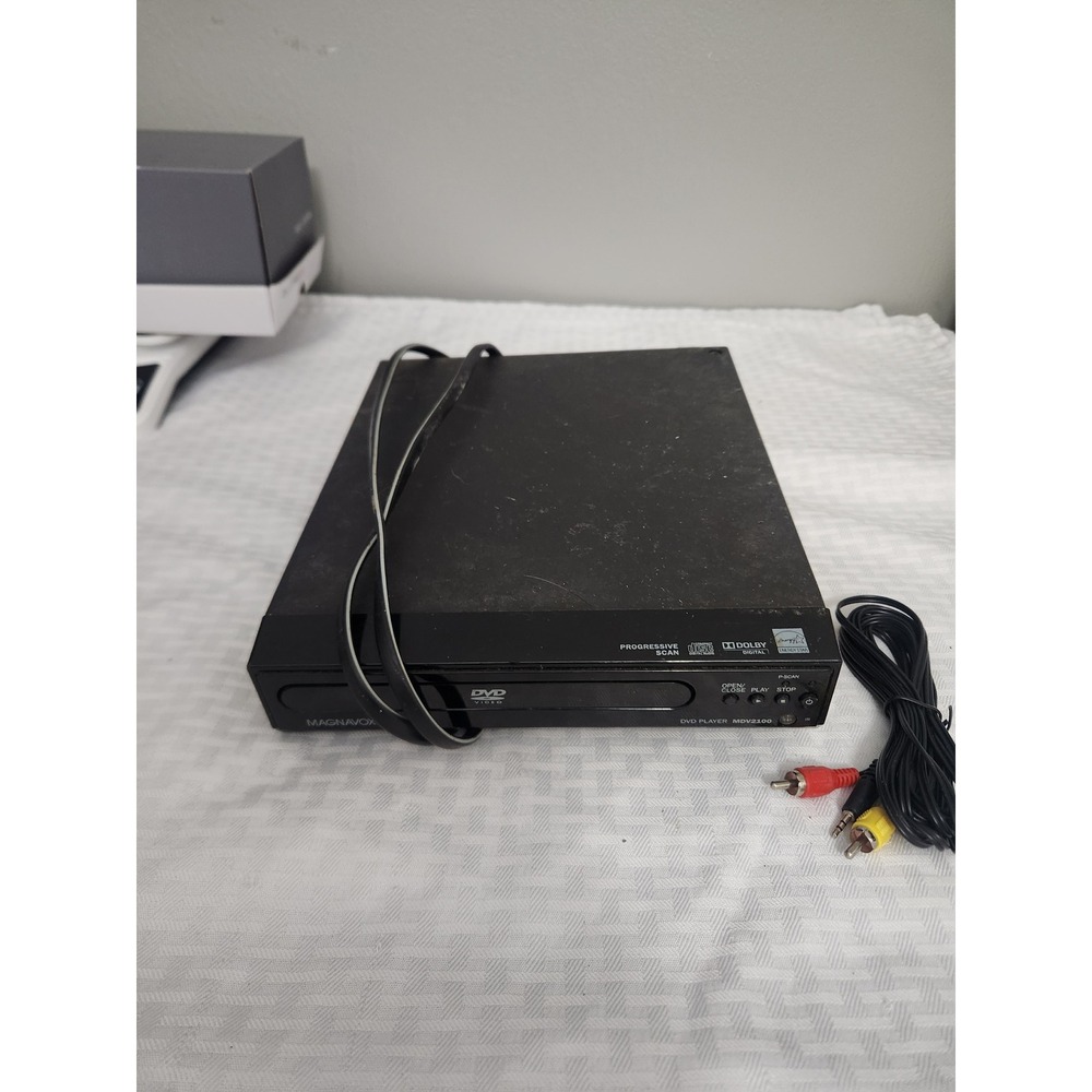 Magnavox MDV2100‎ DVD Player Black Progressive Scan Dolby Digital Home Theater
